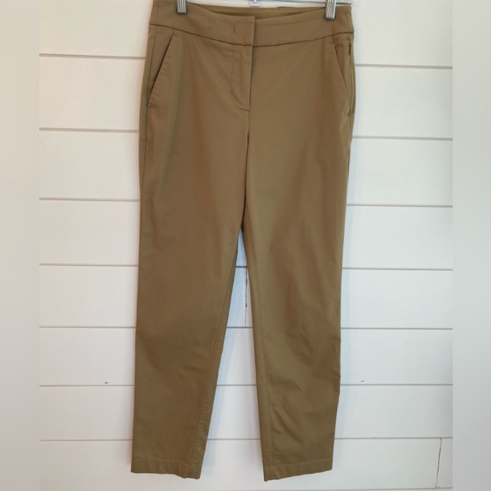 Kit and Ace Tailored Cropped Pants in Camel